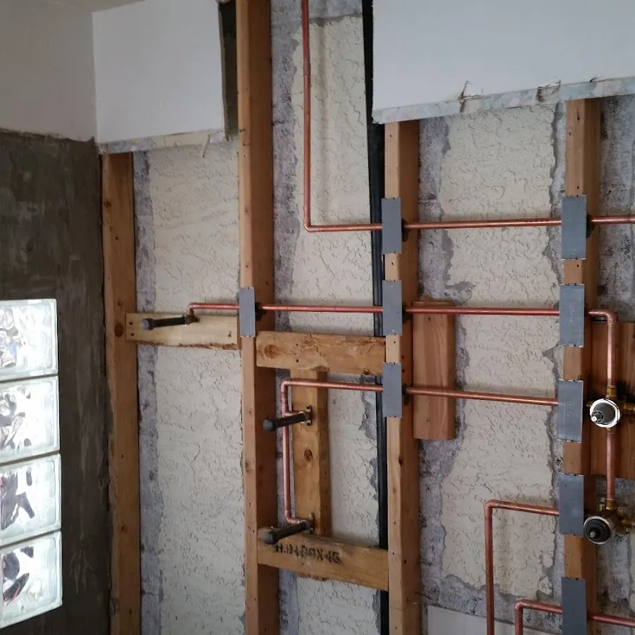 Copper pipe installation for Burst Pipe Repair in Ada