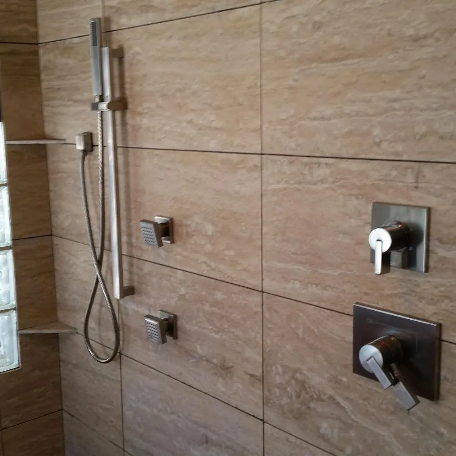 Shower fixture installation for Frozen Pipe Repair in Ada